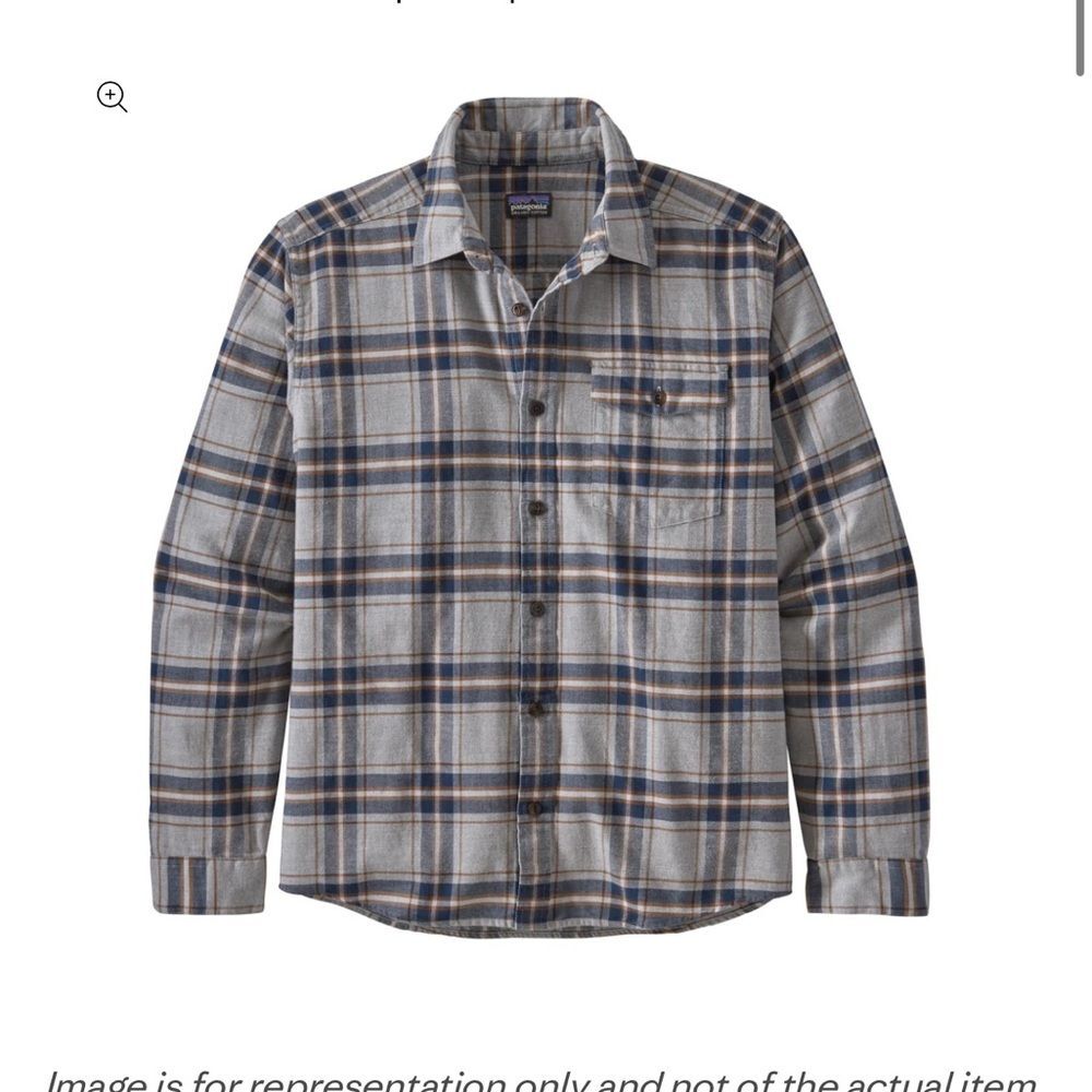 Patagonia Men’s Lightweight Fjord Flannel Shirt Size XS